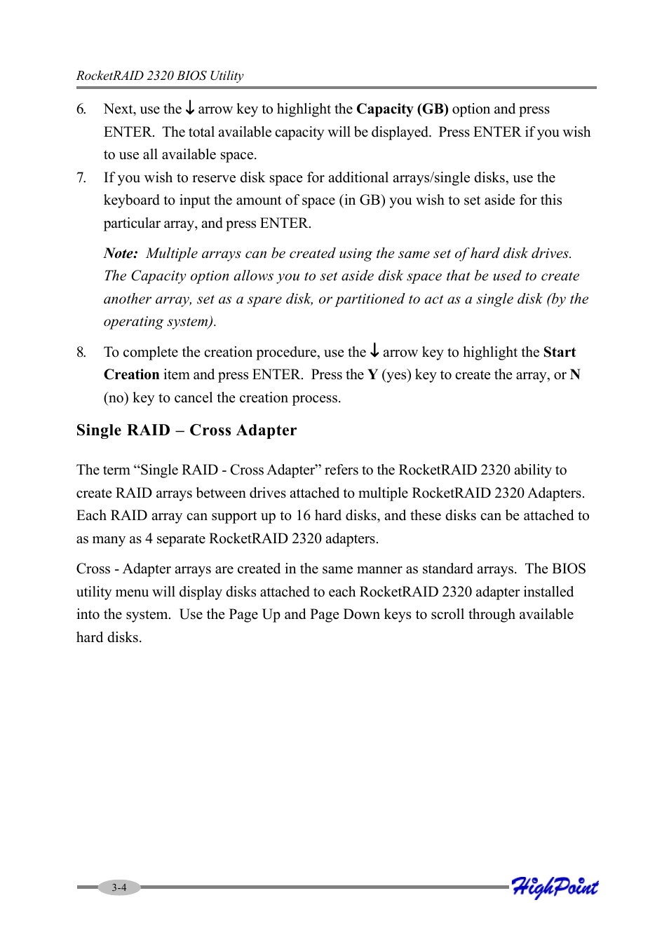 HighPoint RocketRAID 2320 User Manual | Page 20 / 77