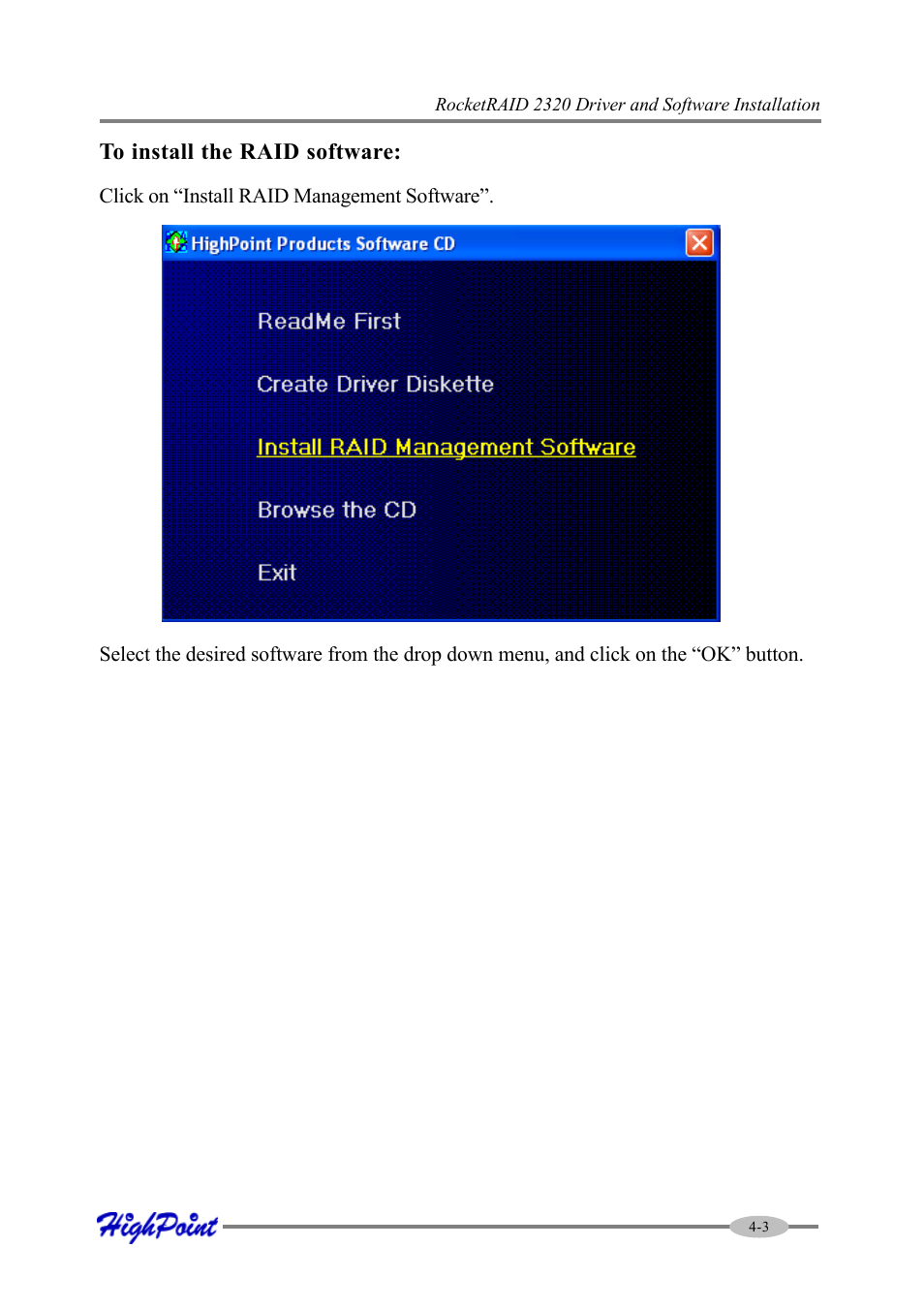 HighPoint RocketRAID 2320 User Manual | Page 25 / 77