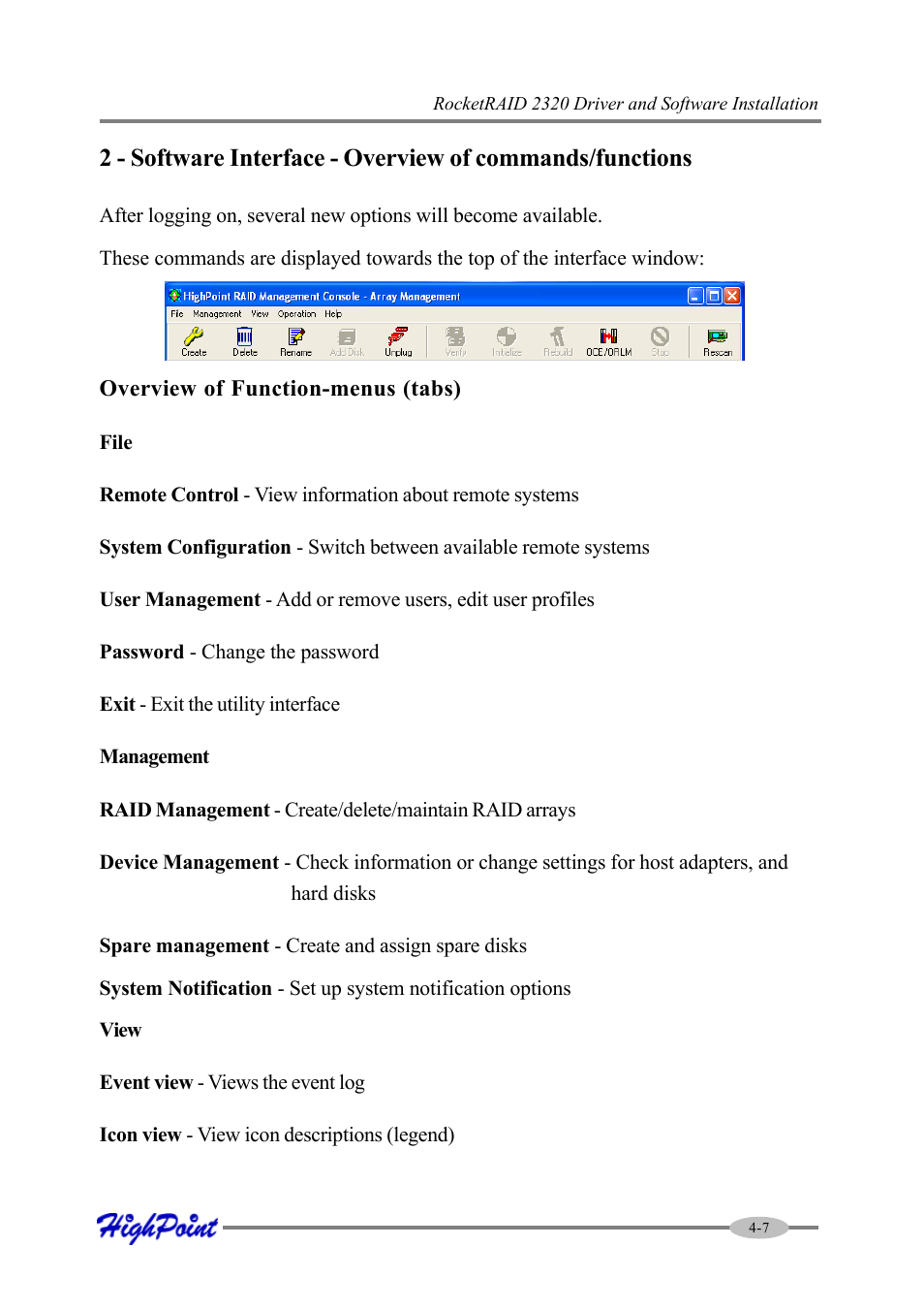 HighPoint RocketRAID 2320 User Manual | Page 29 / 77