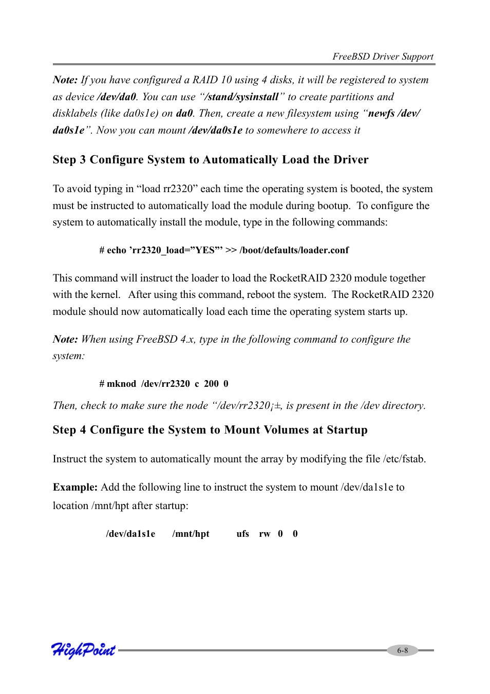 HighPoint RocketRAID 2320 User Manual | Page 73 / 77