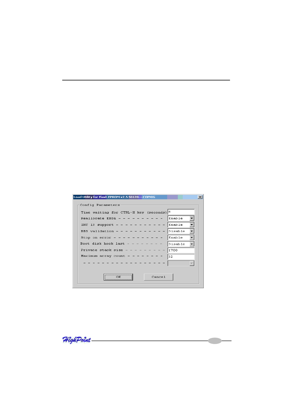 5 - bios – additional settings | HighPoint RocketRAID 2314 User Manual | Page 25 / 92