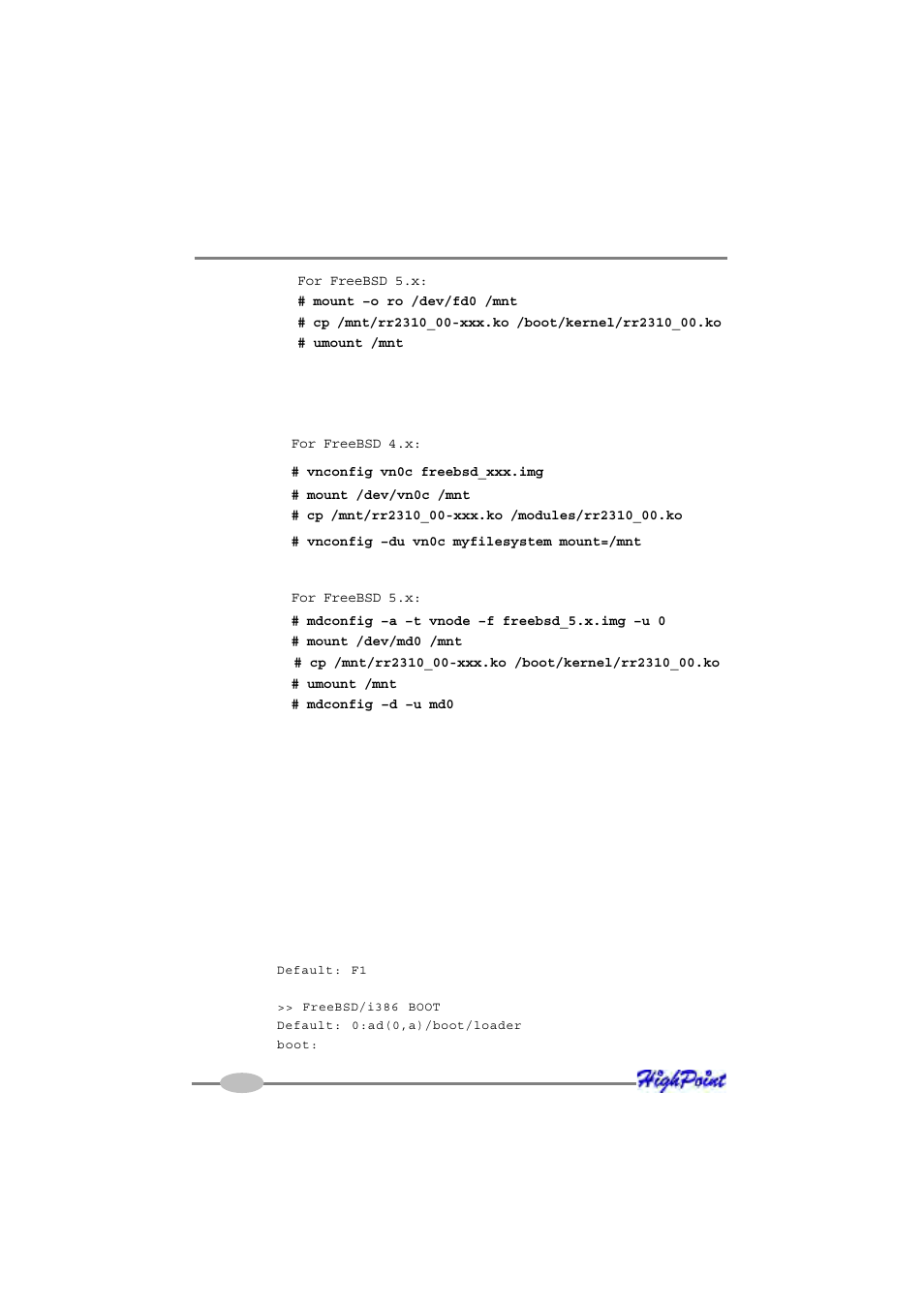 Step 2 test the driver module | HighPoint RocketRAID 2314 User Manual | Page 72 / 92