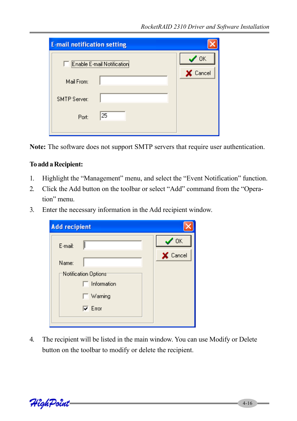 HighPoint RocketRAID 2310 User Manual | Page 37 / 75