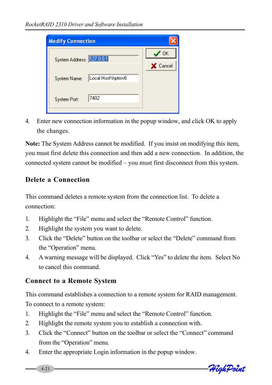 HighPoint RocketRAID 2310 User Manual | Page 42 / 75