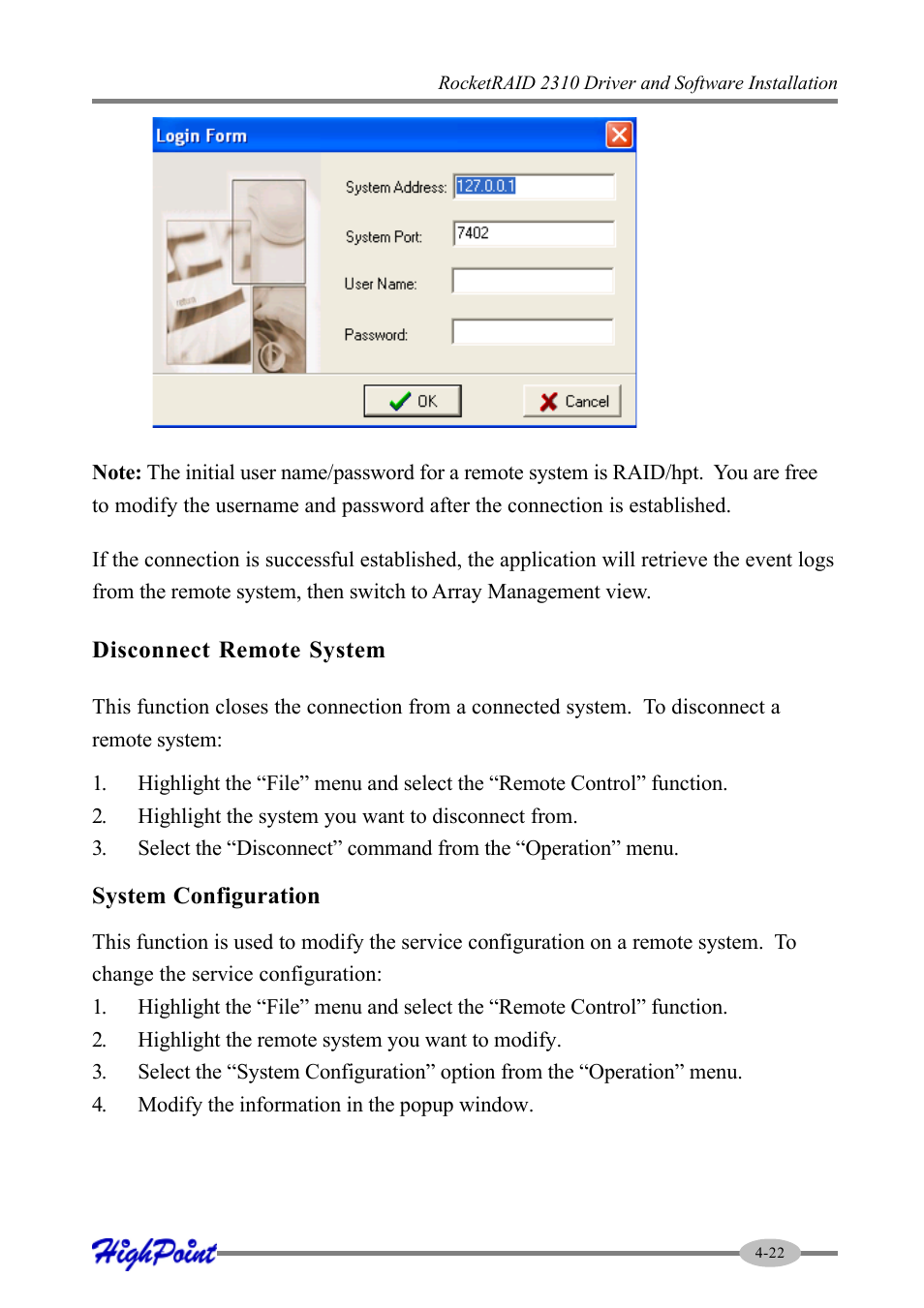 HighPoint RocketRAID 2310 User Manual | Page 43 / 75