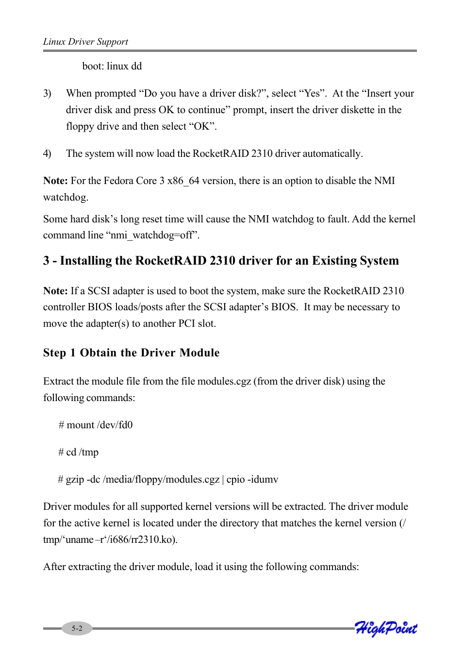 HighPoint RocketRAID 2310 User Manual | Page 50 / 75