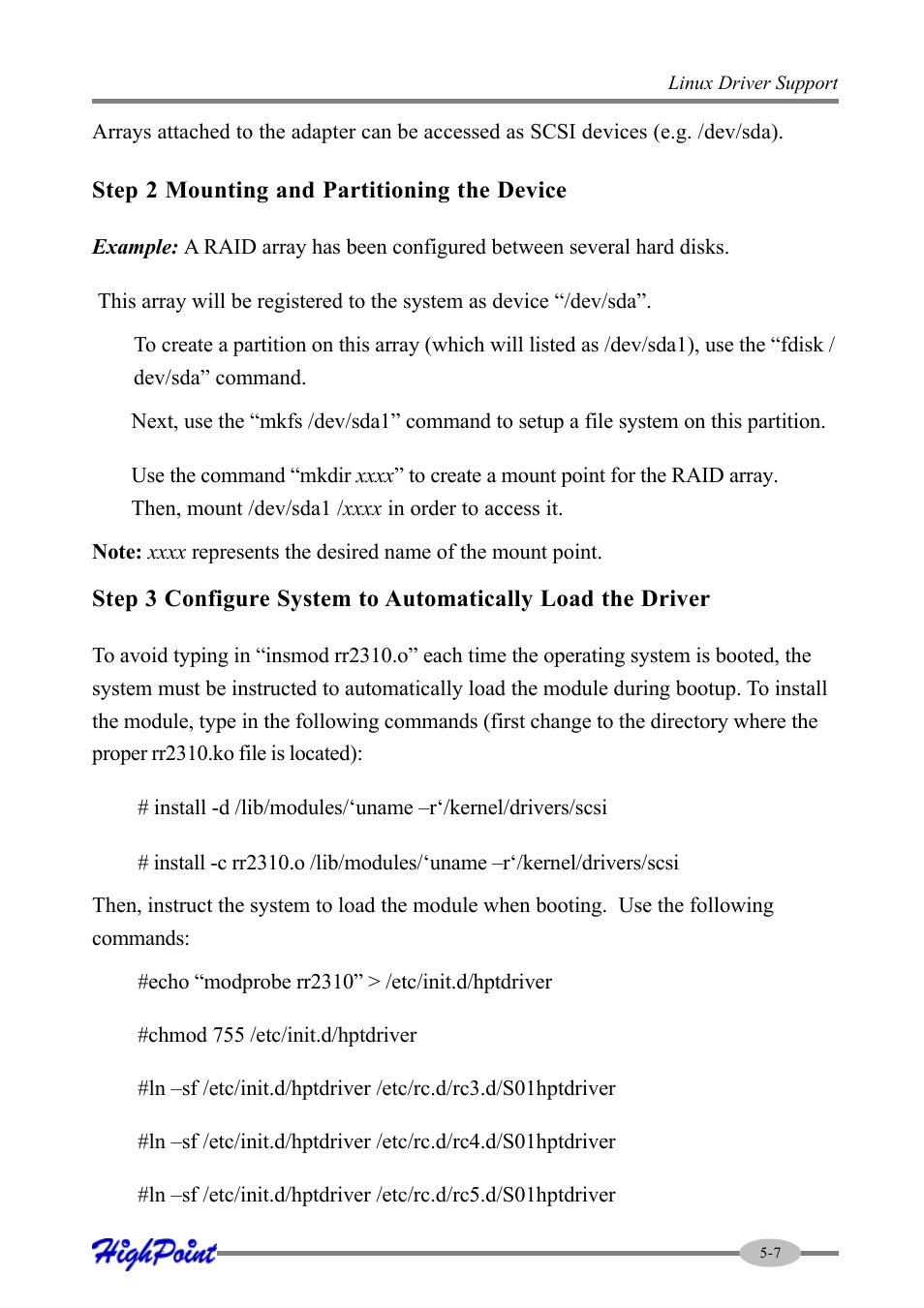 HighPoint RocketRAID 2310 User Manual | Page 55 / 75