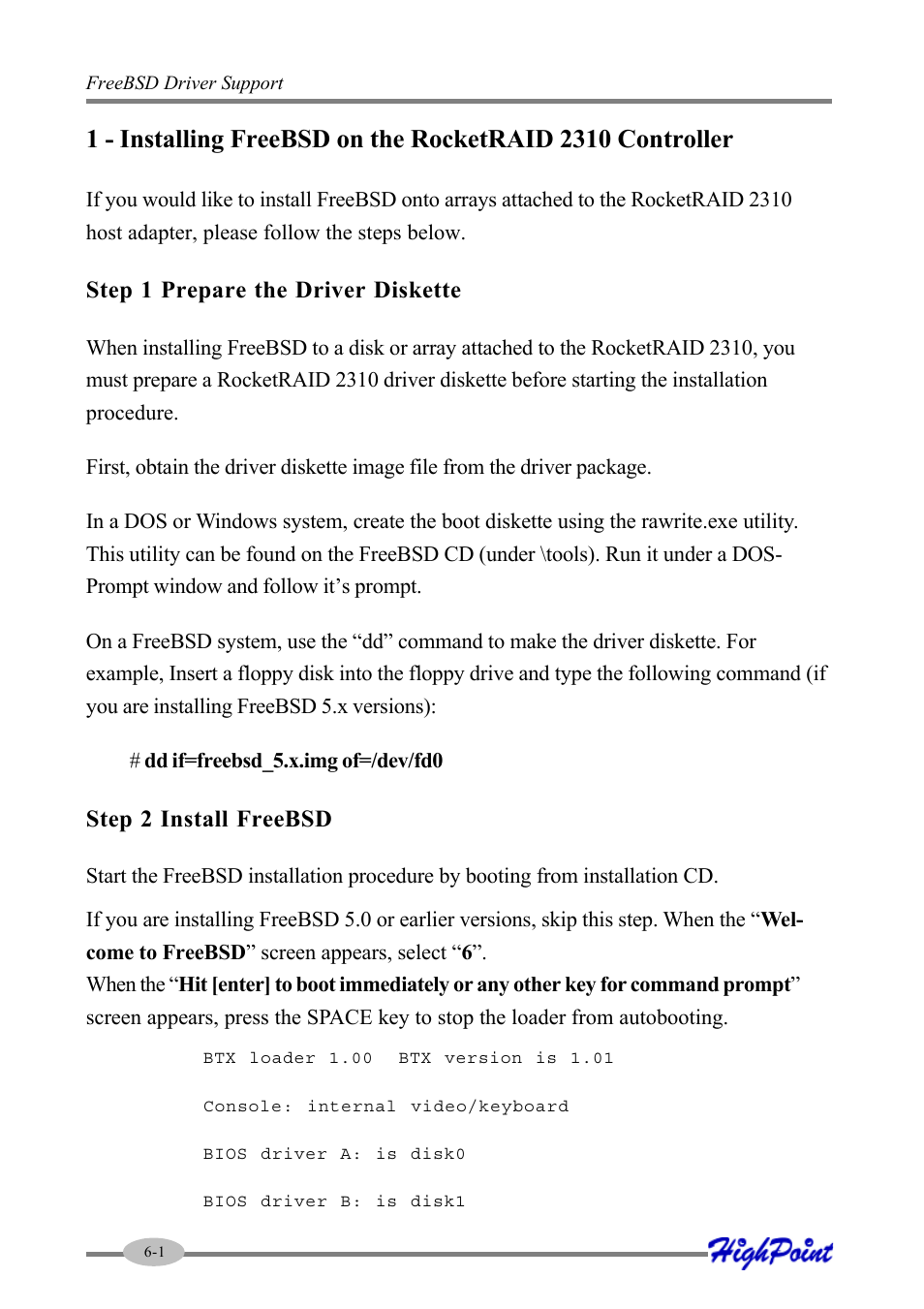 HighPoint RocketRAID 2310 User Manual | Page 64 / 75