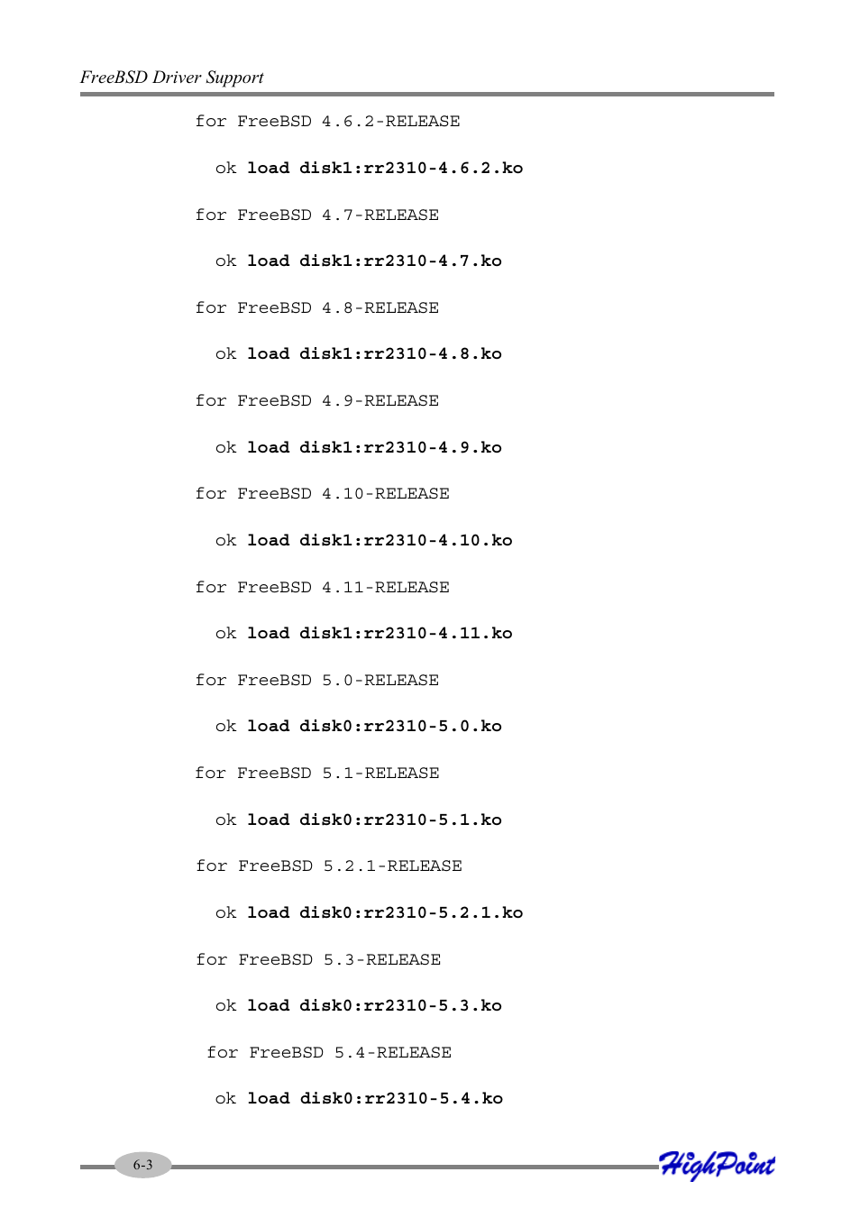 HighPoint RocketRAID 2310 User Manual | Page 66 / 75