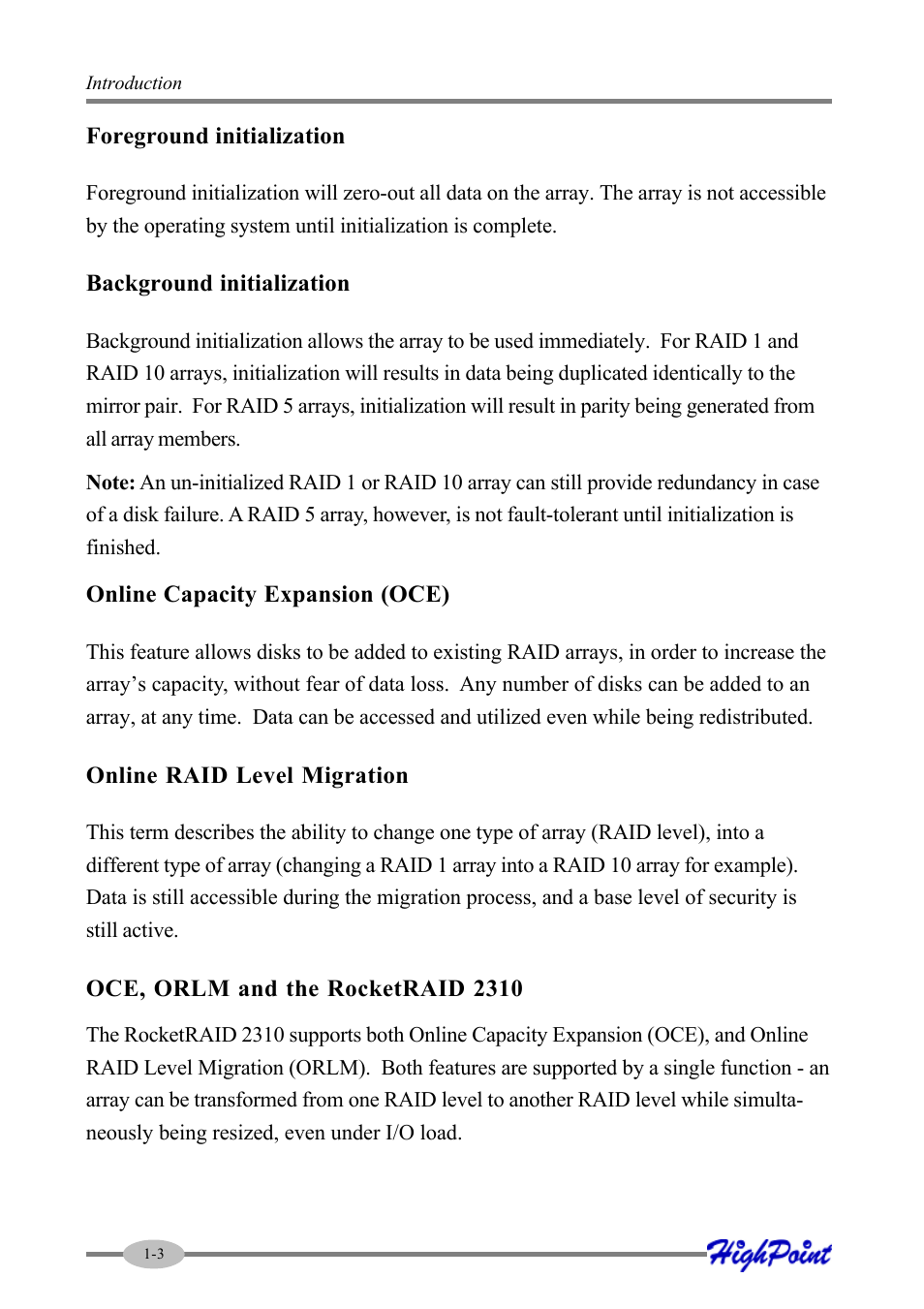 HighPoint RocketRAID 2310 User Manual | Page 8 / 75