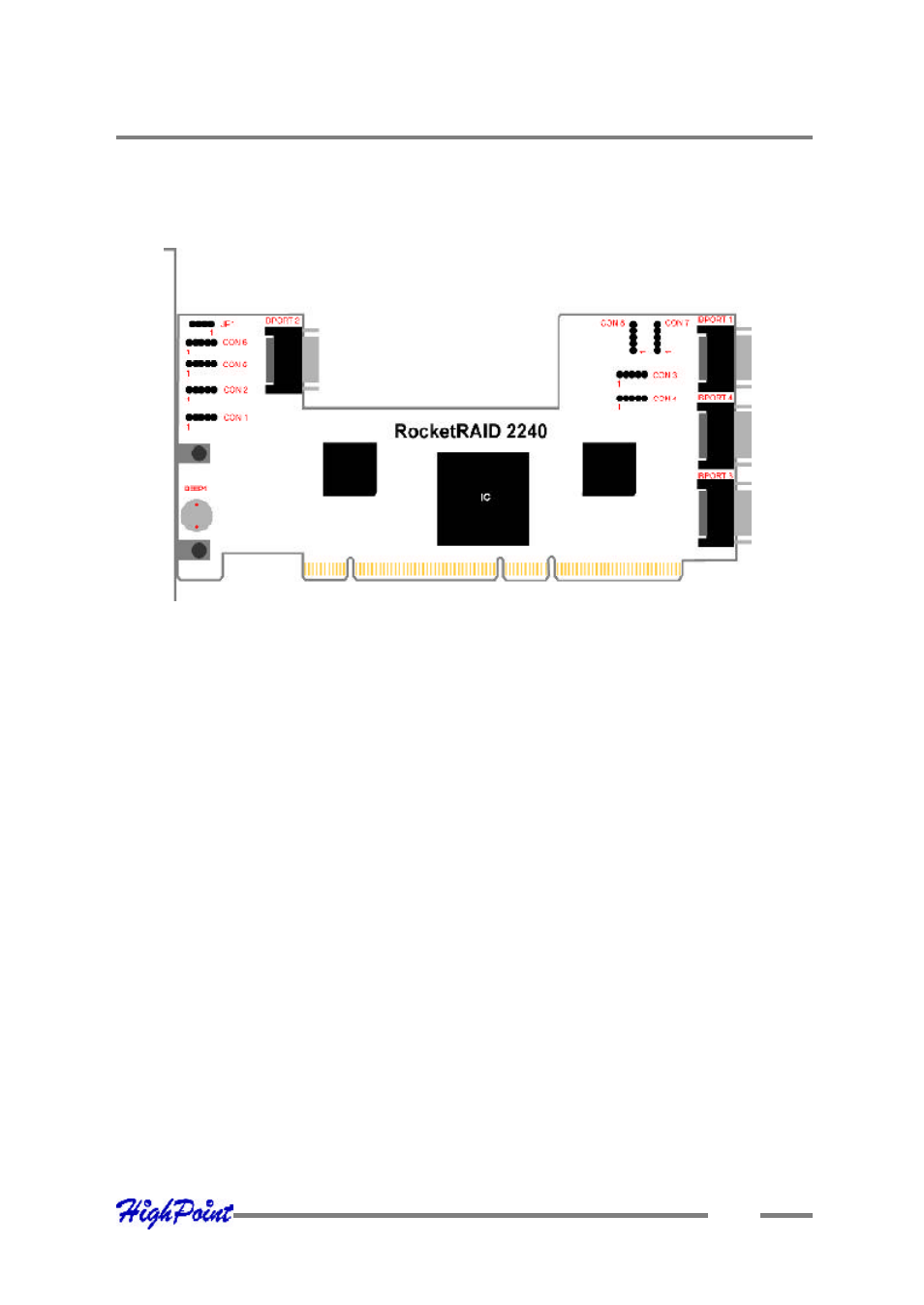 Rocketraid 2240 hardware | HighPoint RocketRAID 2240 User Manual | Page 11 / 72