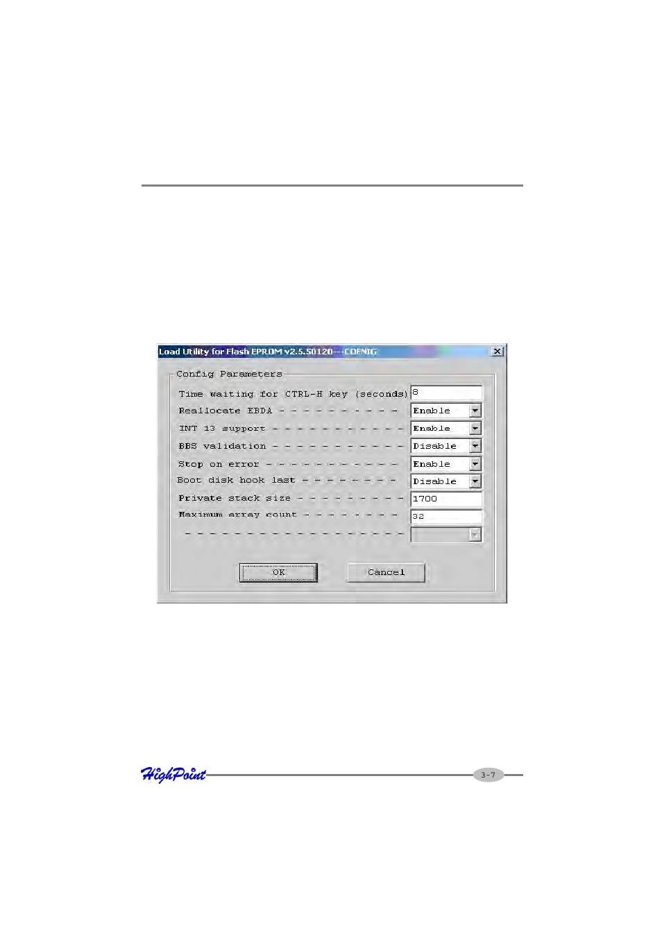 5 - bios – additional settings | HighPoint RocketRAID 2210 User Manual | Page 23 / 99