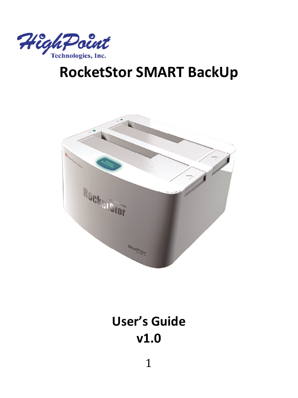 HighPoint RocketStor 5122B User Manual | 29 pages