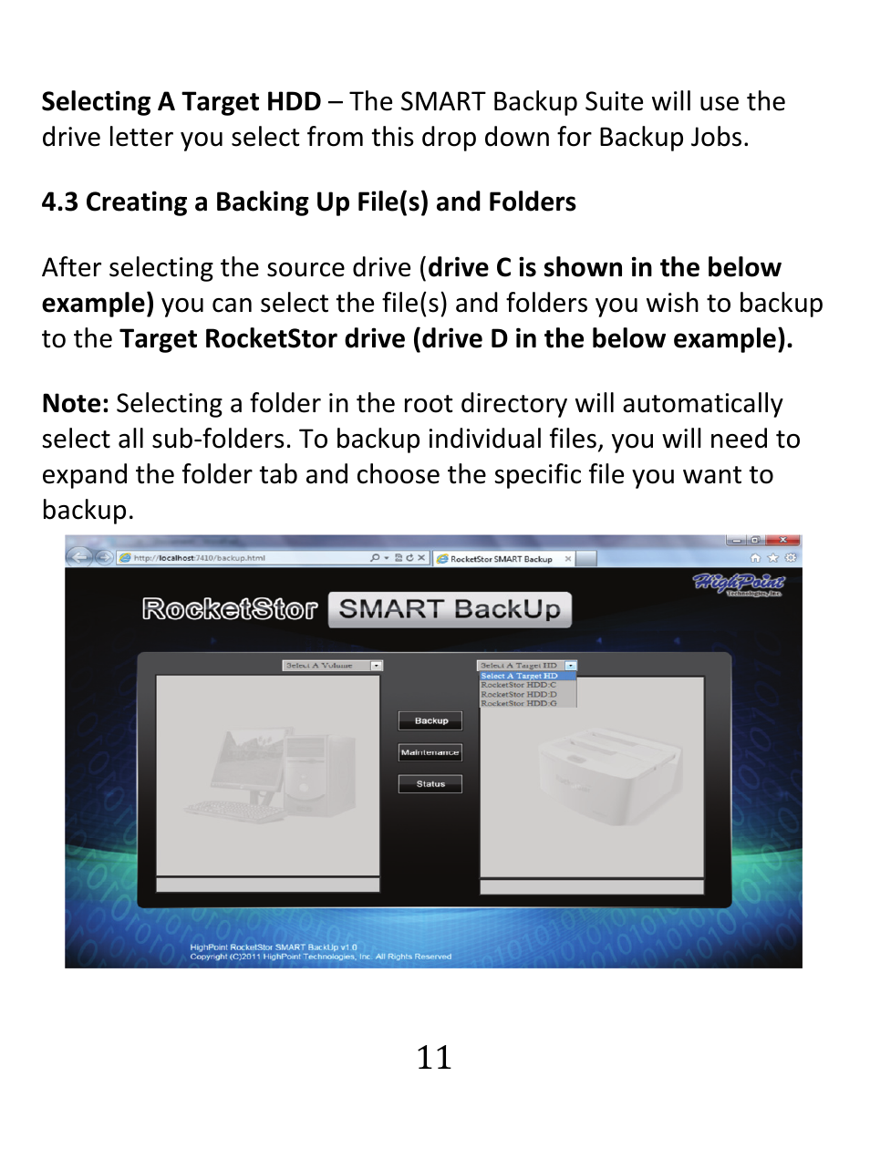 HighPoint RocketStor 5122B User Manual | Page 11 / 29