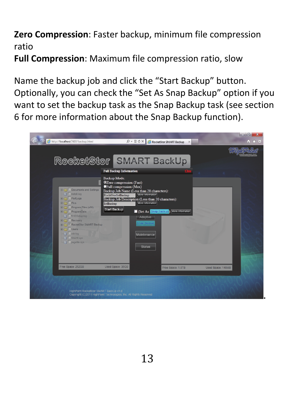 HighPoint RocketStor 5122B User Manual | Page 13 / 29