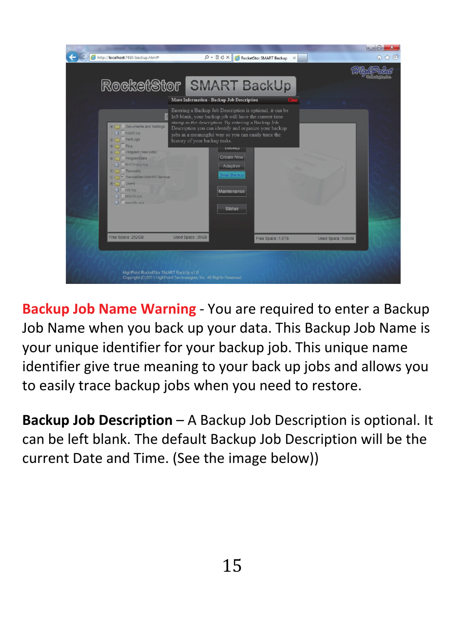 HighPoint RocketStor 5122B User Manual | Page 15 / 29