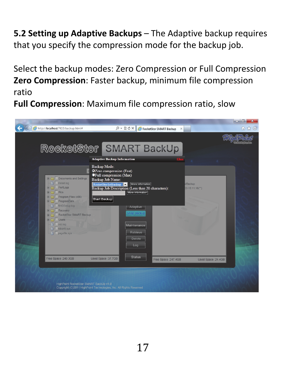 HighPoint RocketStor 5122B User Manual | Page 17 / 29