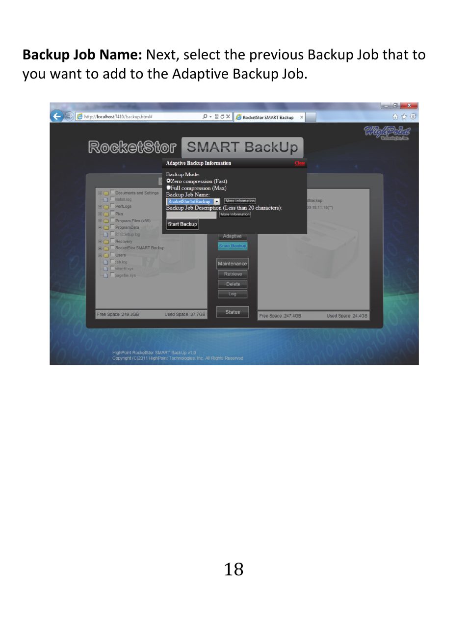 HighPoint RocketStor 5122B User Manual | Page 18 / 29