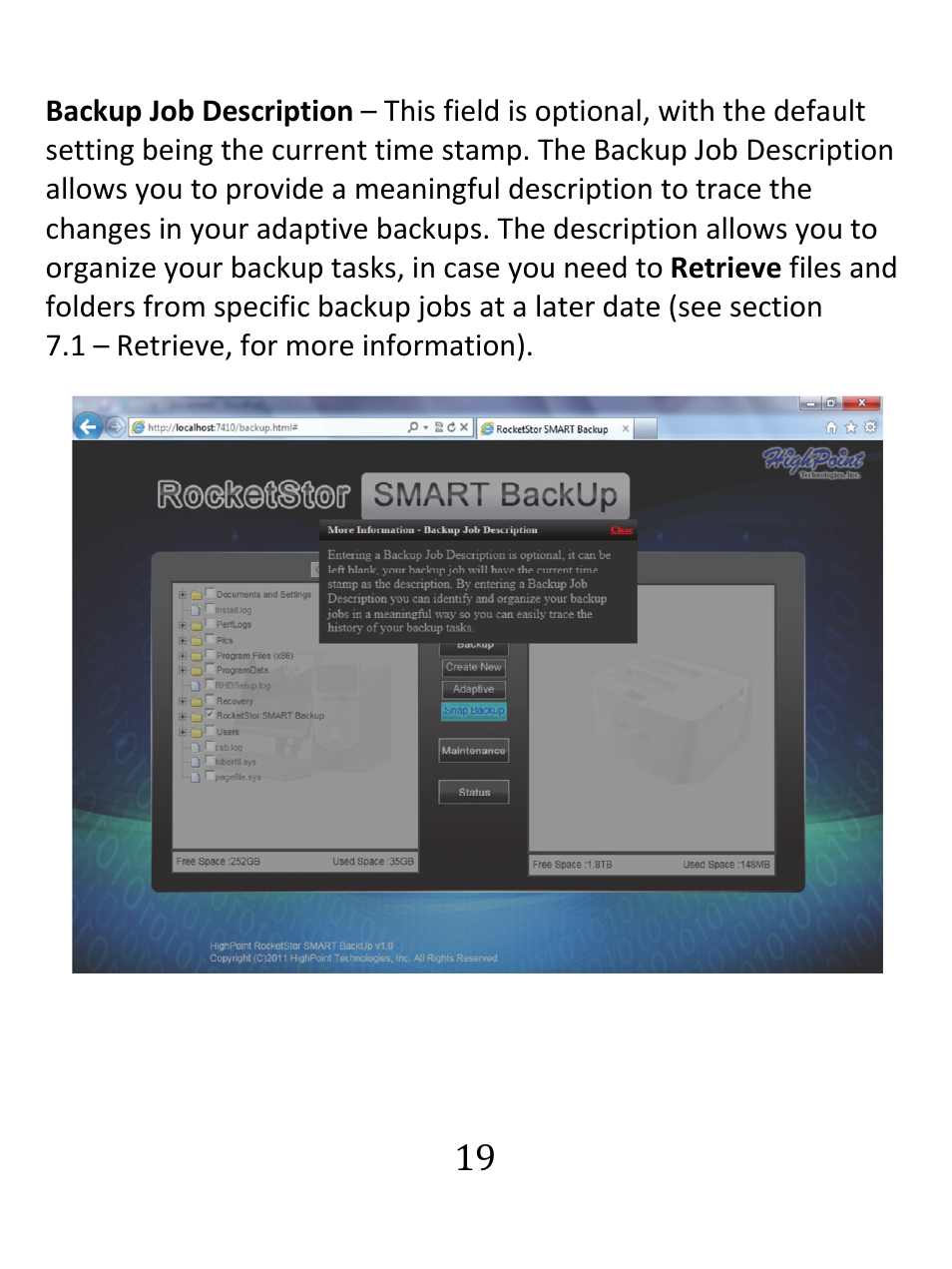 HighPoint RocketStor 5122B User Manual | Page 19 / 29