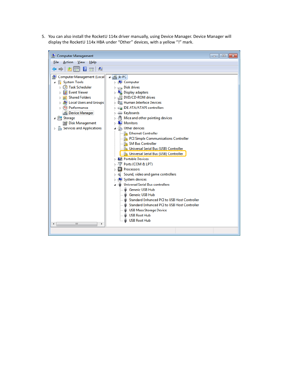 HighPoint RocketU 1144C User Manual | Page 11 / 20