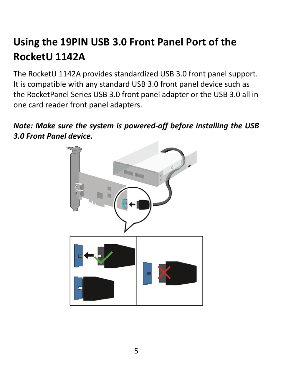 HighPoint RocketU 1144B User Manual | Page 5 / 8