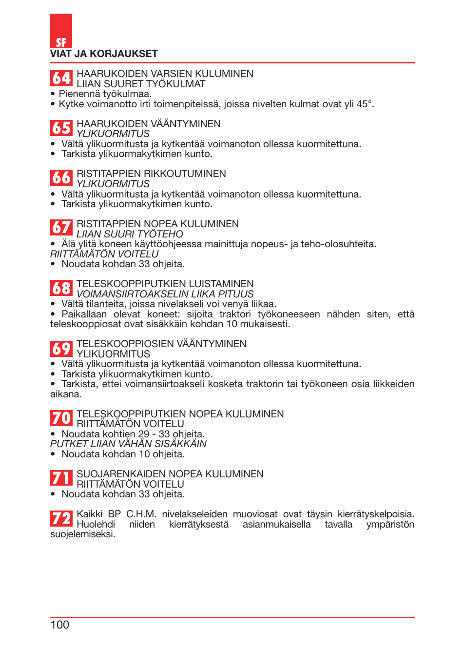 Bondioli&Pavesi 399CEBR13_C User Manual | Page 100 / 227