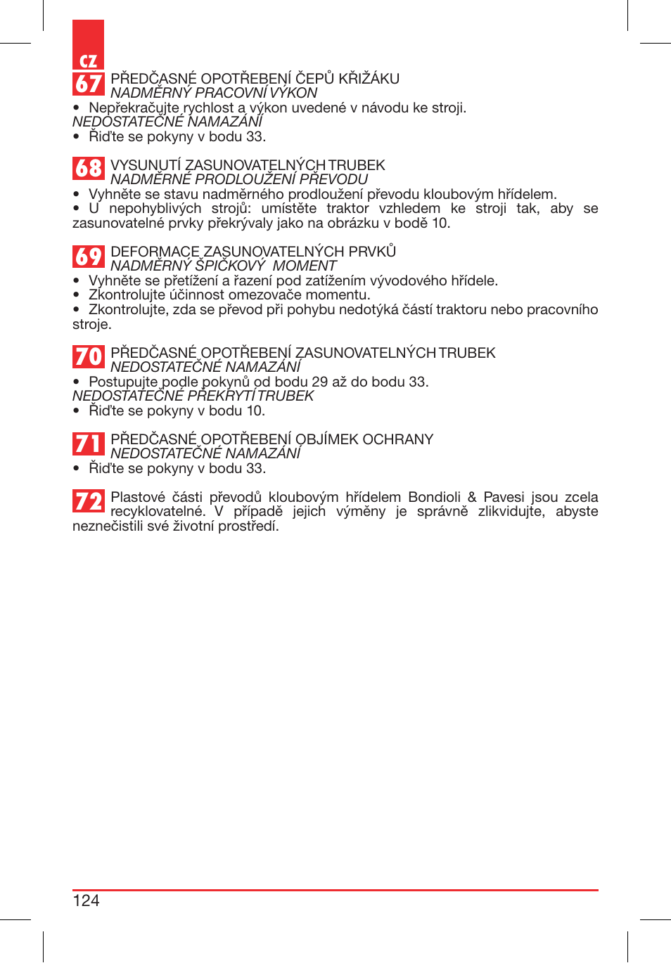 Bondioli&Pavesi 399CEBR13_C User Manual | Page 124 / 227