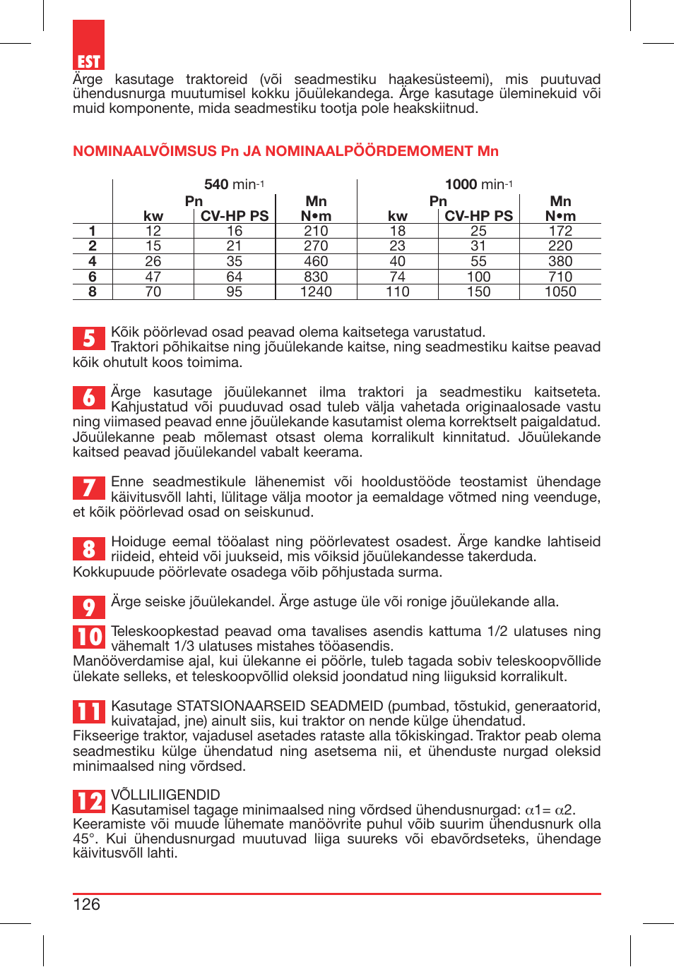 Bondioli&Pavesi 399CEBR13_C User Manual | Page 126 / 227