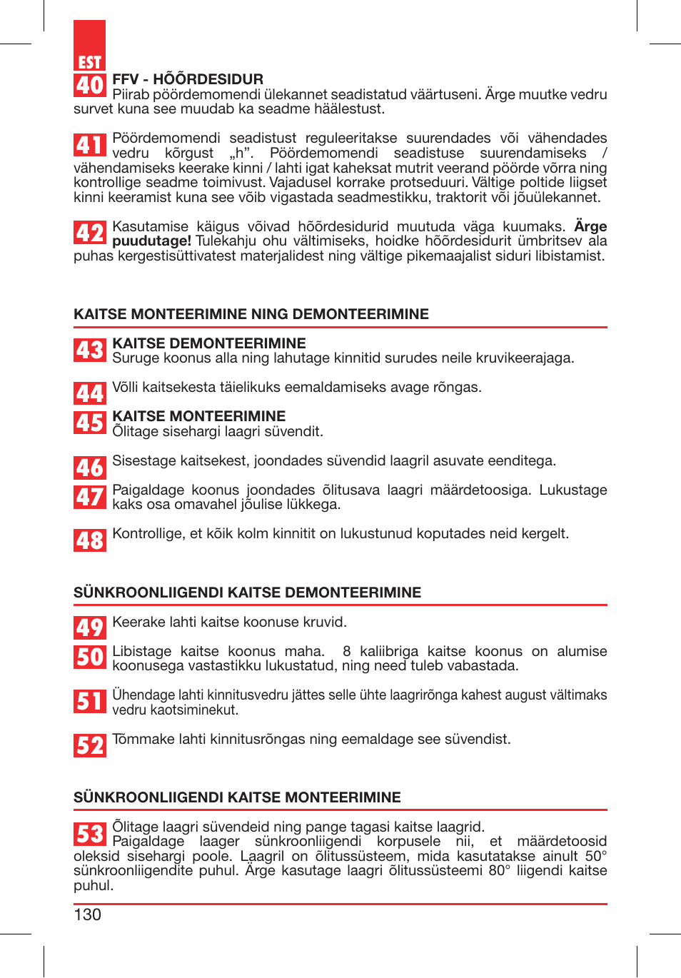 Bondioli&Pavesi 399CEBR13_C User Manual | Page 130 / 227