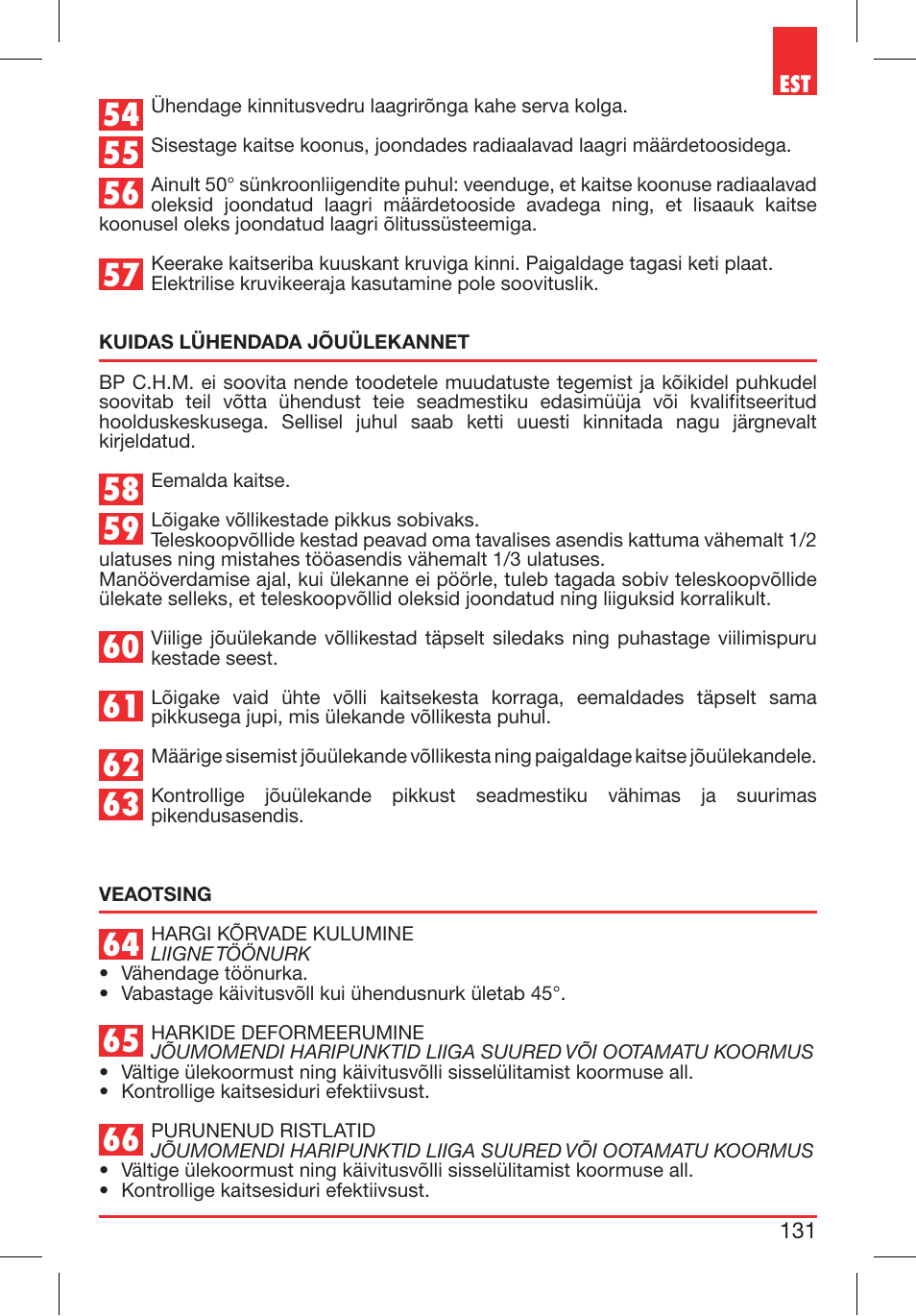 Bondioli&Pavesi 399CEBR13_C User Manual | Page 131 / 227