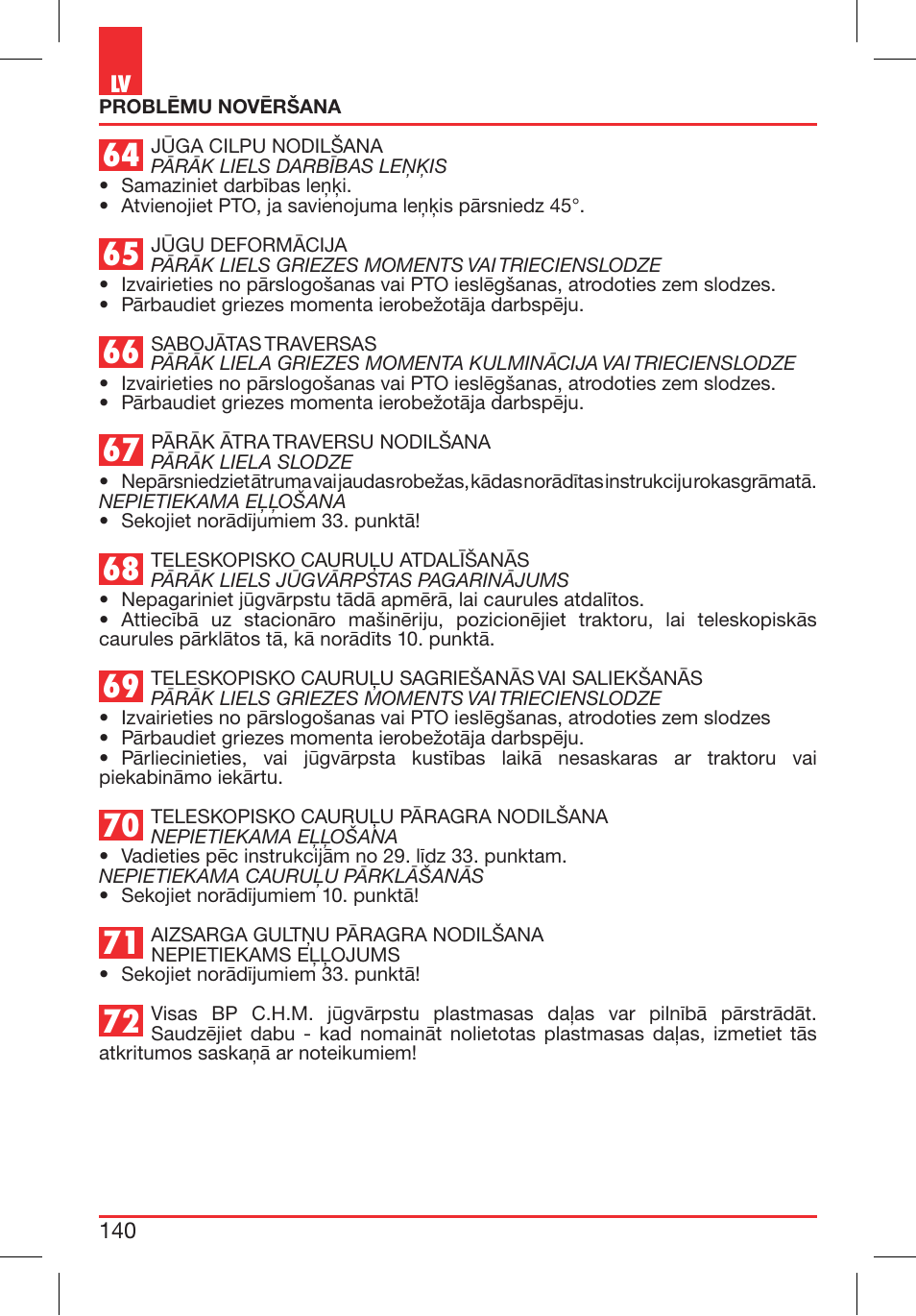 Bondioli&Pavesi 399CEBR13_C User Manual | Page 140 / 227