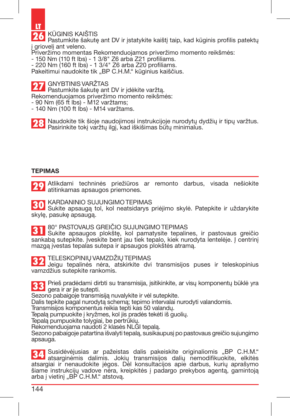 Bondioli&Pavesi 399CEBR13_C User Manual | Page 144 / 227