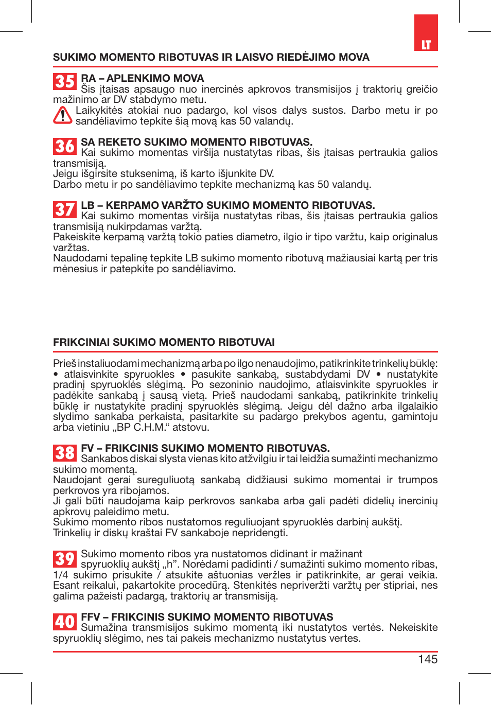 Bondioli&Pavesi 399CEBR13_C User Manual | Page 145 / 227
