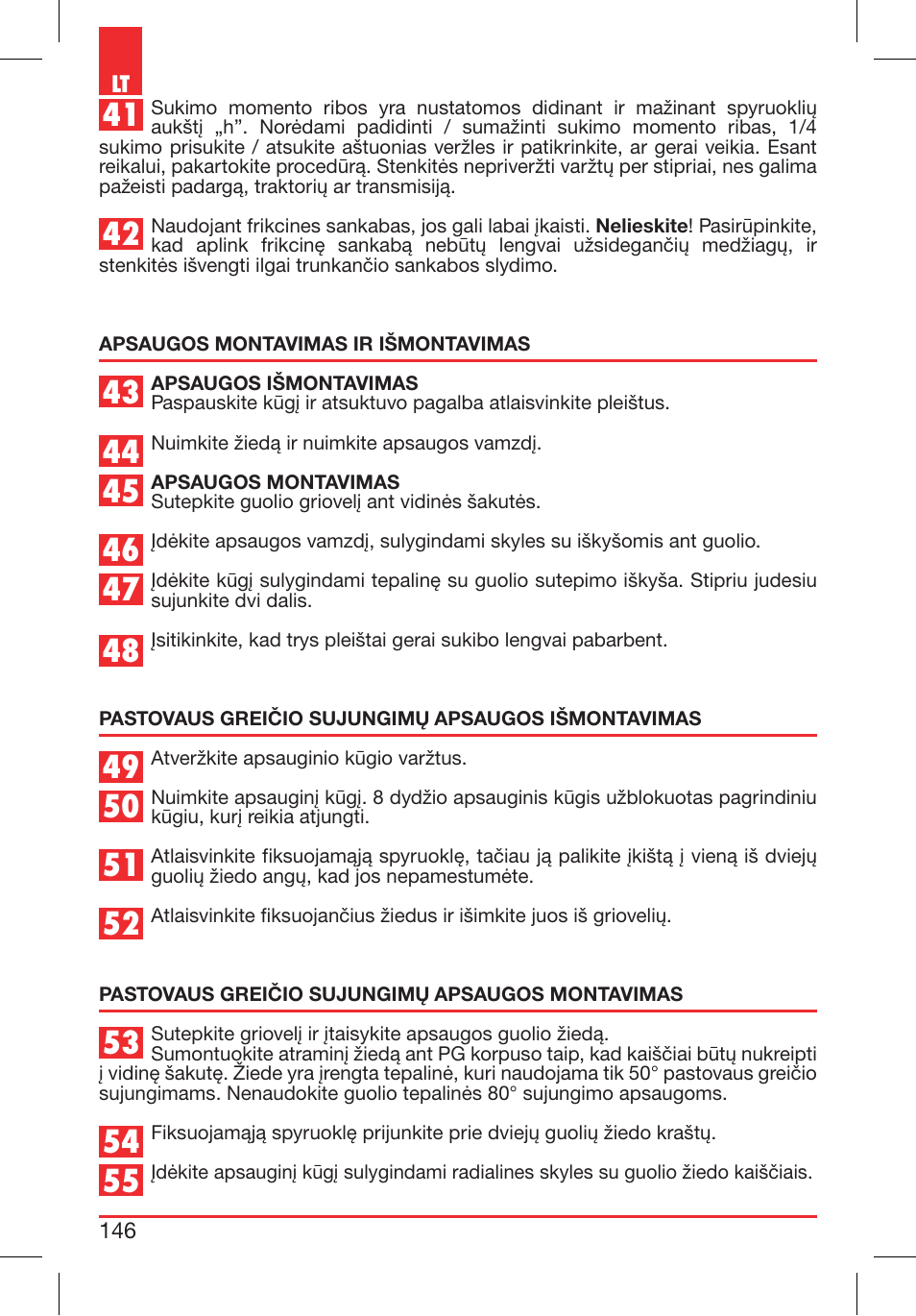 Bondioli&Pavesi 399CEBR13_C User Manual | Page 146 / 227