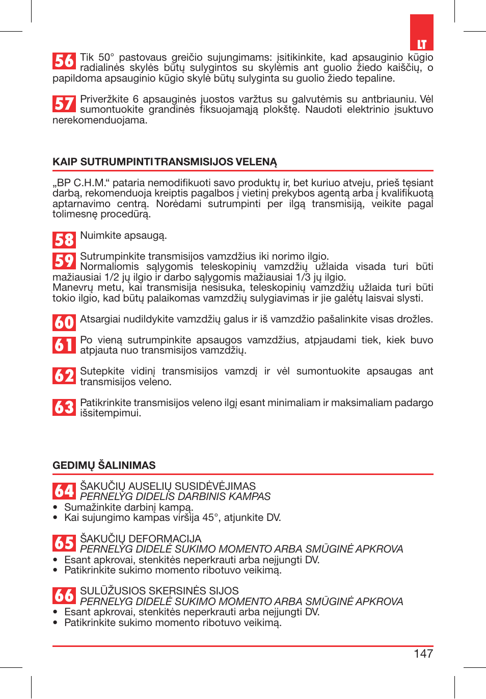 Bondioli&Pavesi 399CEBR13_C User Manual | Page 147 / 227