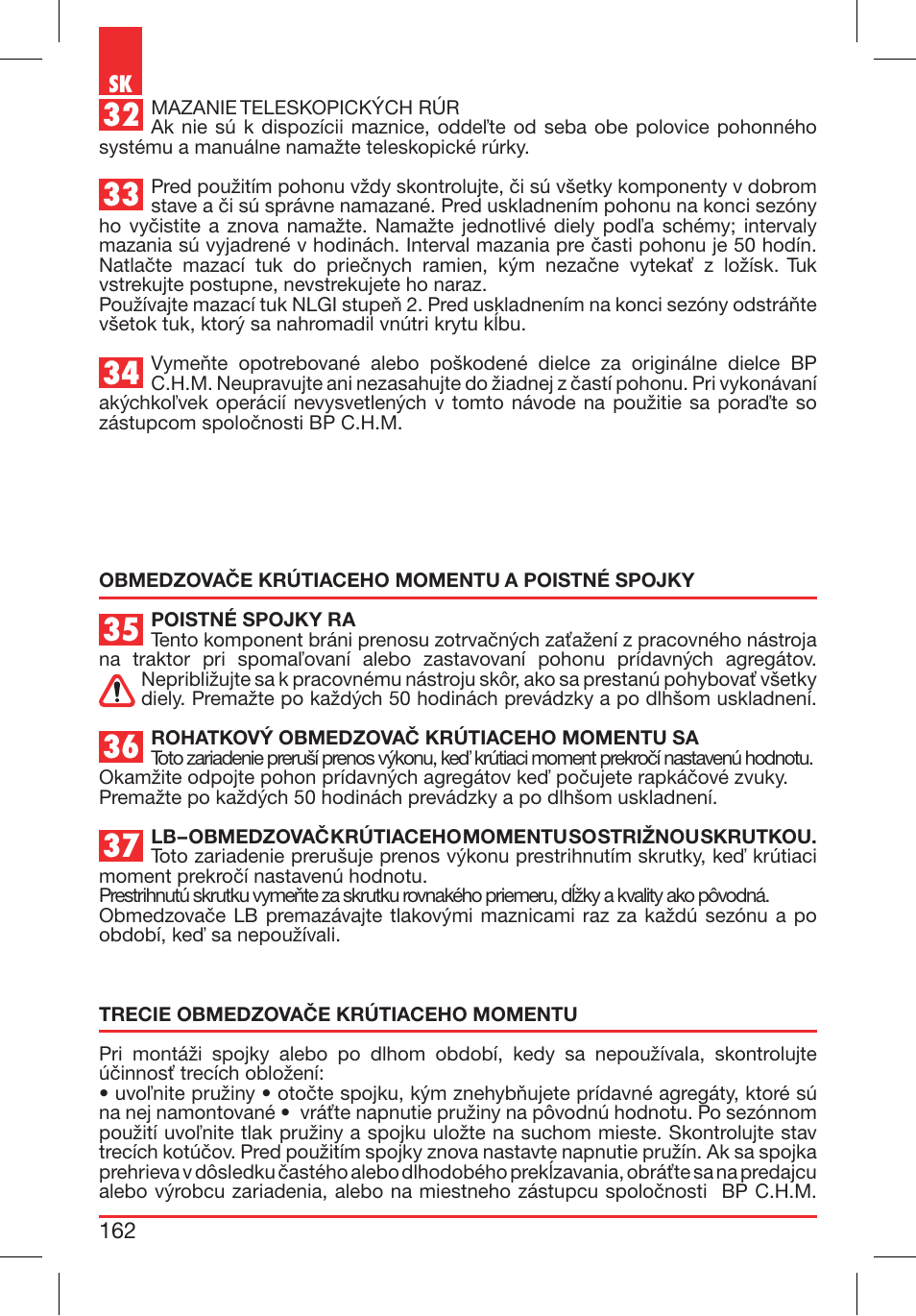 Bondioli&Pavesi 399CEBR13_C User Manual | Page 162 / 227