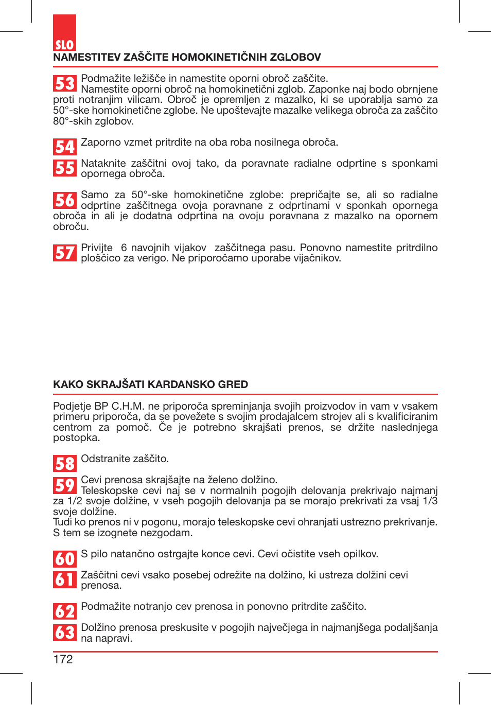 Bondioli&Pavesi 399CEBR13_C User Manual | Page 172 / 227