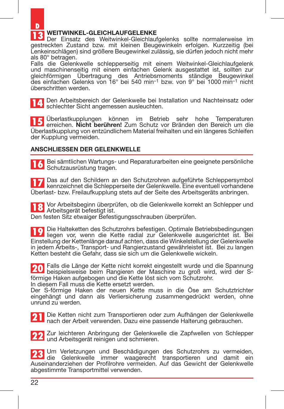 Bondioli&Pavesi 399CEBR13_C User Manual | Page 22 / 227