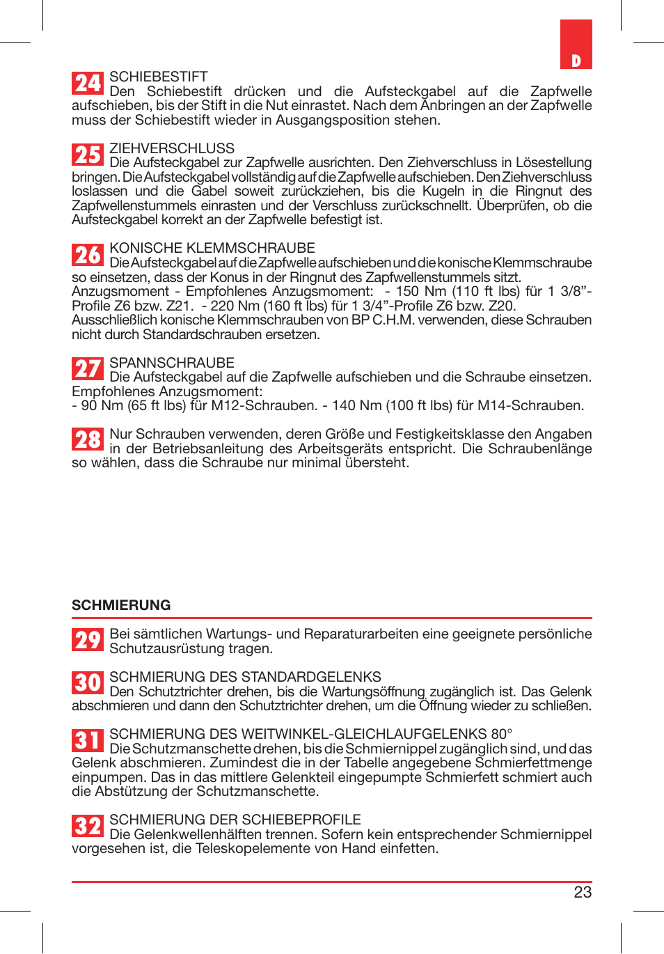 Bondioli&Pavesi 399CEBR13_C User Manual | Page 23 / 227