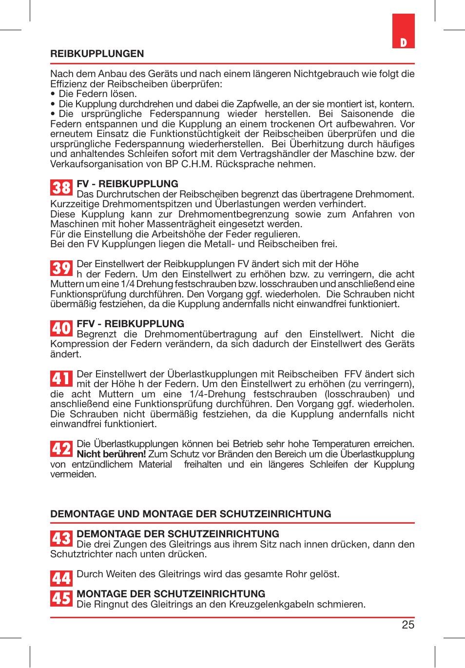 Bondioli&Pavesi 399CEBR13_C User Manual | Page 25 / 227