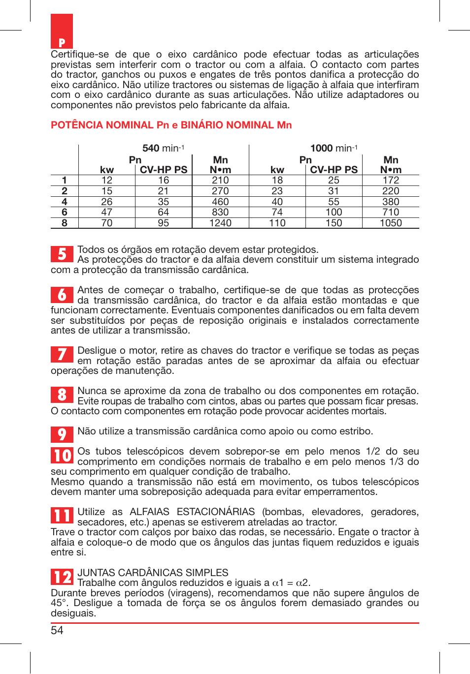 Bondioli&Pavesi 399CEBR13_C User Manual | Page 54 / 227