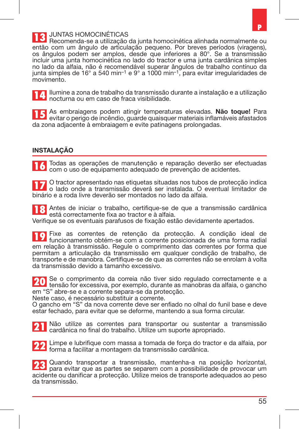 Bondioli&Pavesi 399CEBR13_C User Manual | Page 55 / 227