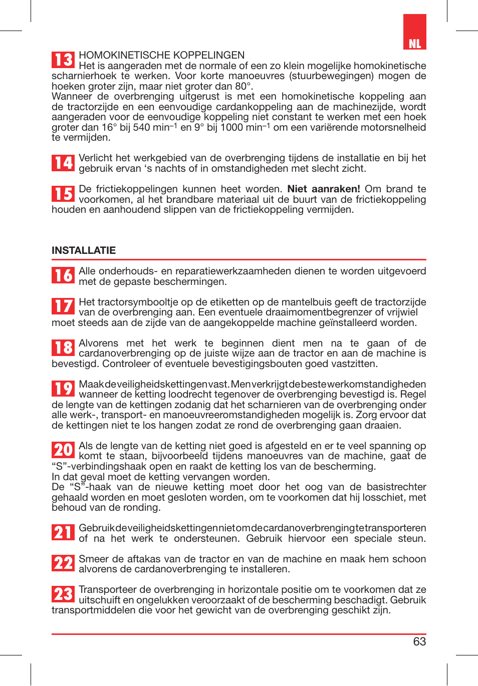Bondioli&Pavesi 399CEBR13_C User Manual | Page 63 / 227