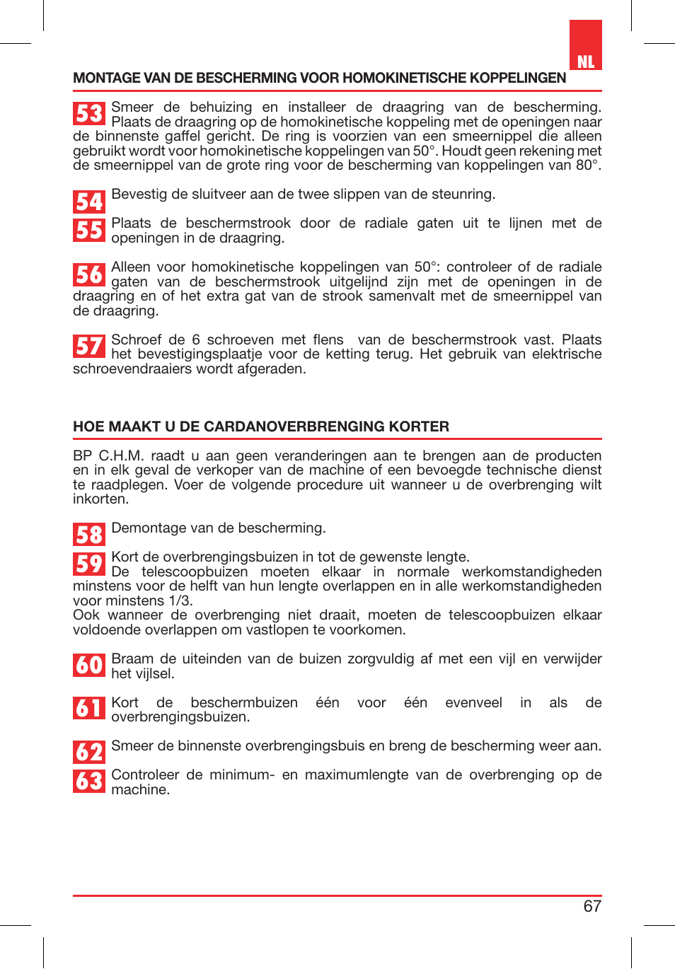 Bondioli&Pavesi 399CEBR13_C User Manual | Page 67 / 227