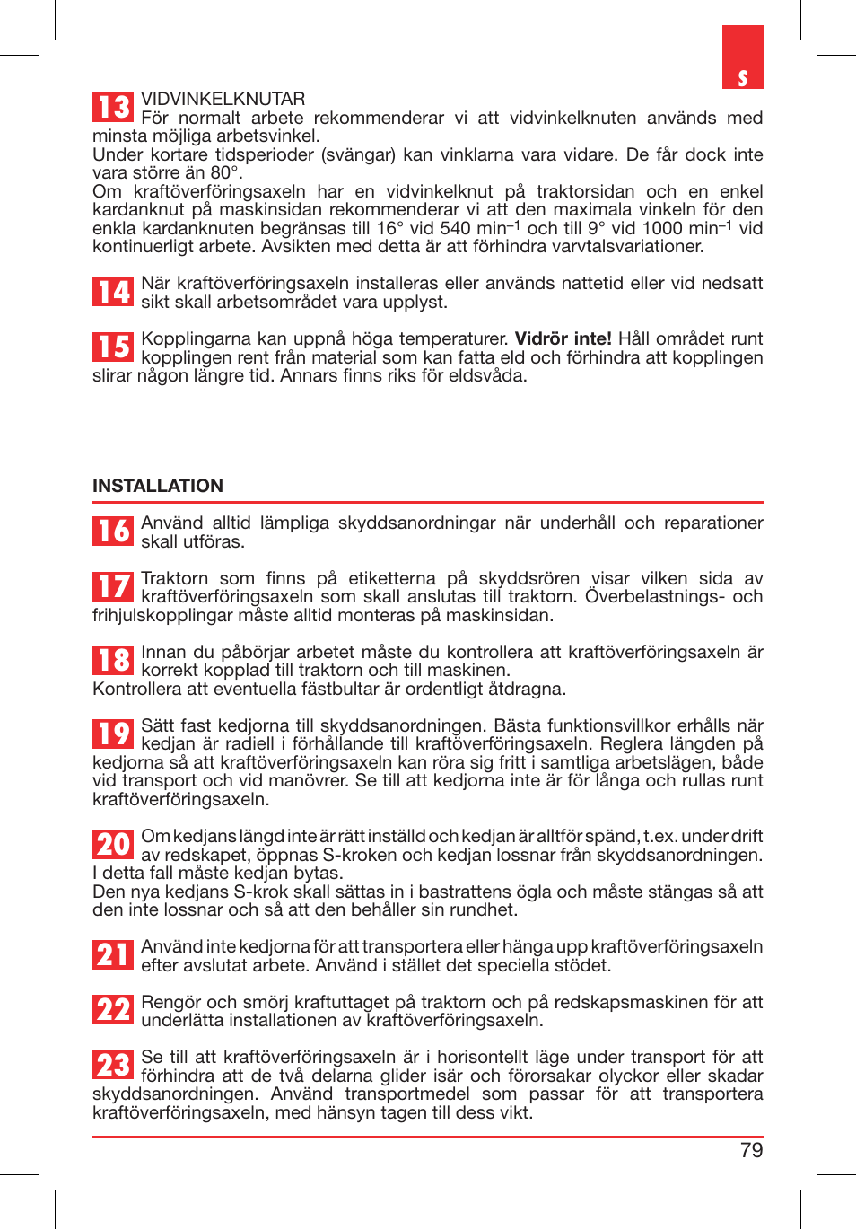 Bondioli&Pavesi 399CEBR13_C User Manual | Page 79 / 227