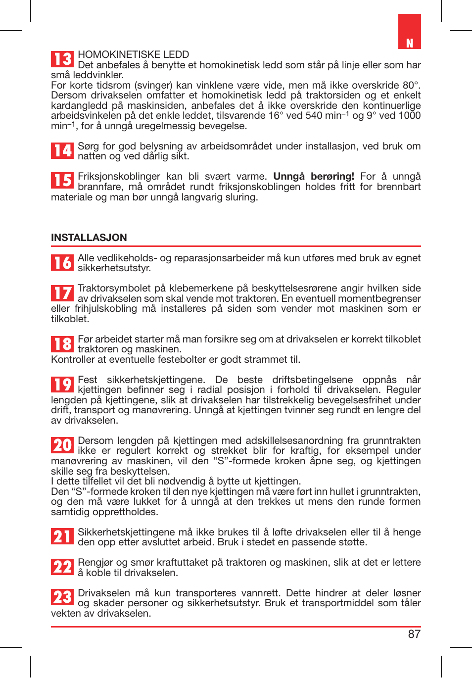 Bondioli&Pavesi 399CEBR13_C User Manual | Page 87 / 227