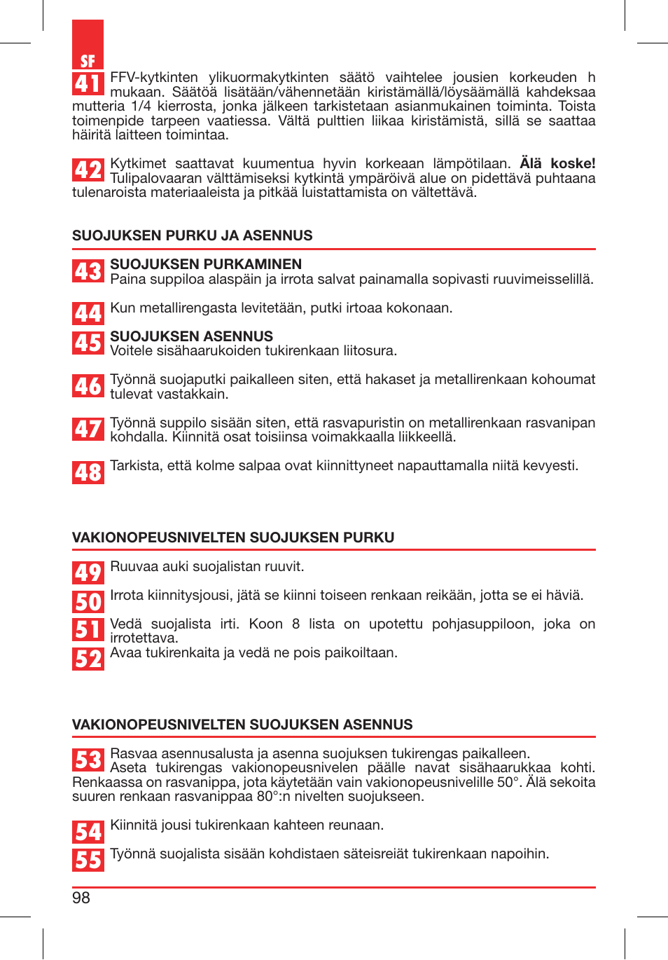 Bondioli&Pavesi 399CEBR13_C User Manual | Page 98 / 227