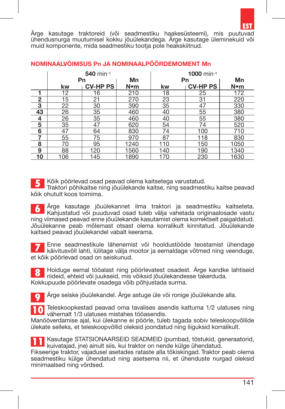 Bondioli&Pavesi 399CEE010_E User Manual | Page 141 / 255