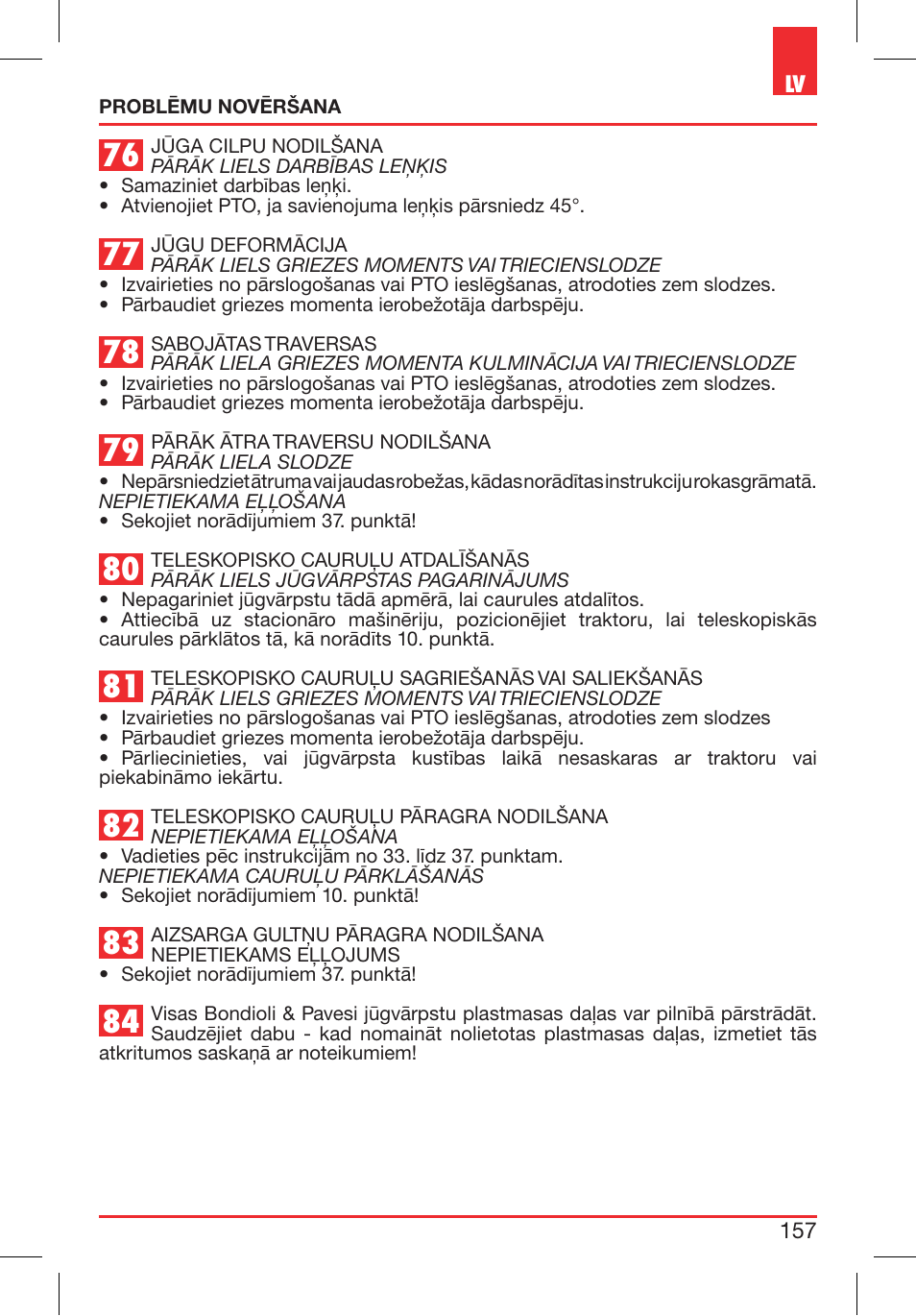 Bondioli&Pavesi 399CEE010_E User Manual | Page 157 / 255
