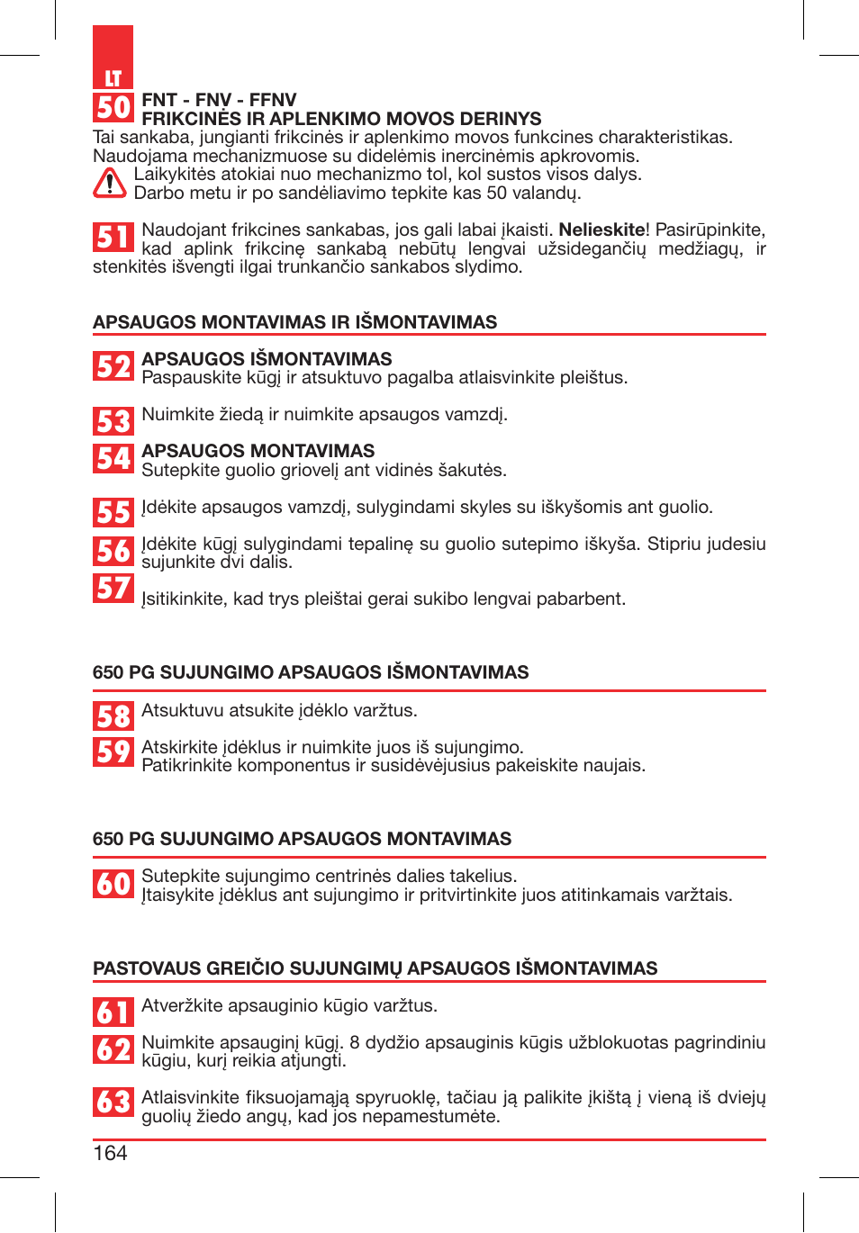 Bondioli&Pavesi 399CEE010_E User Manual | Page 164 / 255